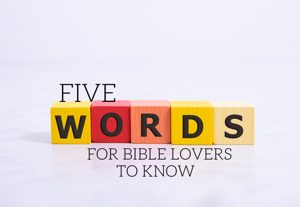 Five Words for Bible Lovers to Know: Inspiration – VICM